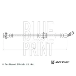 Fékcső - BLUE PRINT (ADBP530042)