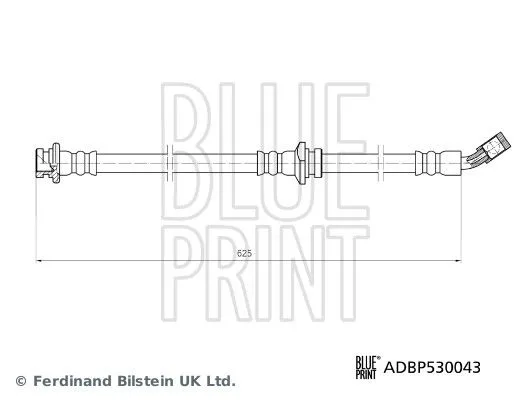Fékcső - BLUE PRINT (ADBP530043)