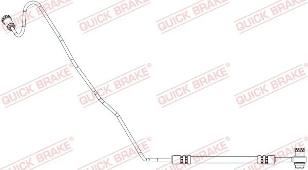 Fékcső - QUICK BRAKE (QB96.020X)