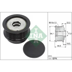 Generátor Szabadonfutó - Schaeffler INA (535035210)