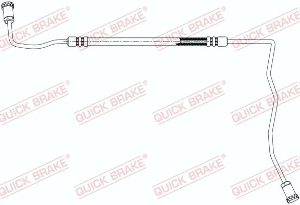 Fékcső - QUICK BRAKE (QB96.021)
