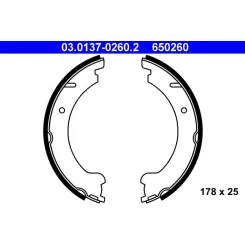 Fékpofakészlet, Rögzítőfék - ATE (03.0137-0260.2)