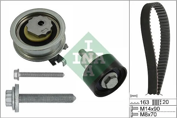 Fogasszíjkészlet - Schaeffler INA (530059211)