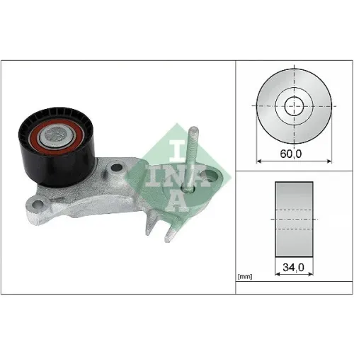 Szíjtárcsa/Vezetőgörgő, Fogasszíj - Schaeffler INA (532099910)