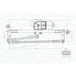 Szélvédőmosó-Berendezés - MAGNETI MARELLI (TGEC737RM)