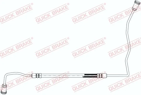 Fékcső - QUICK BRAKE (QB96.022)