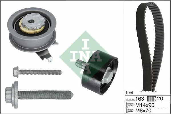 Fogasszíjkészlet - Schaeffler INA (530071110)