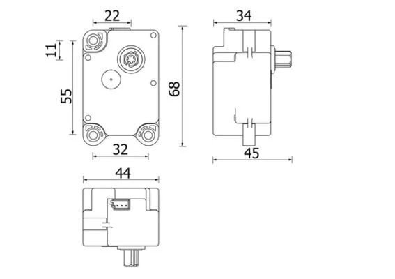 Nastawnik Klap Nawiewu Lr Rr Evoque/Volvo V70 - MAHLE (AA71000P)