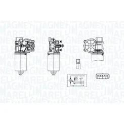 Törlőmotor - MAGNETI MARELLI (TGE764AM)