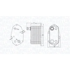 Olajhűtő, Motorolaj - MAGNETI MARELLI (RO0002)
