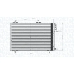 Kondenzátor, Klíma - MAGNETI MARELLI (BC816)