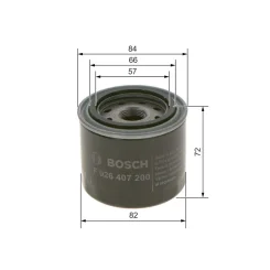 Olajszűrő - BOSCH (F026407200)