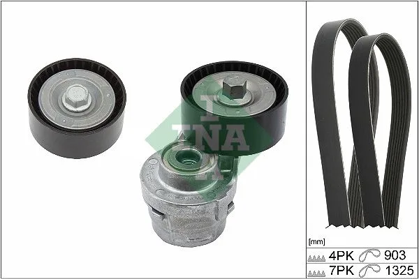 Hosszbordás Szíj Készlet - Schaeffler INA (529038610)
