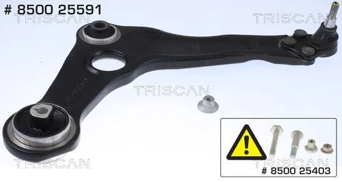 Lengőkar, Kerékfelfüggesztés - TRISCAN (850025591)