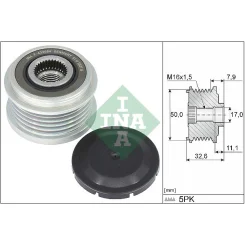 Generátor Szabadonfutó - Schaeffler INA (535035910)