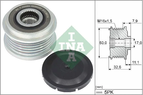 Generátor Szabadonfutó - Schaeffler INA (535035910)
