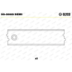 Csapágypersely, Hajtókar - GLYCO (55-5089 SEMI)