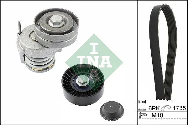 Hosszbordás Szíj Készlet - Schaeffler INA (529050510)