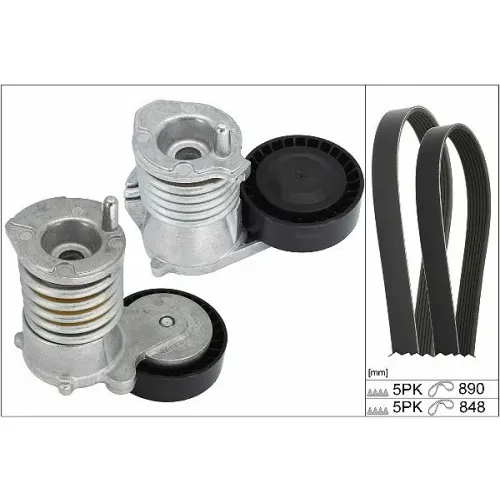 Hosszbordás Szíj Készlet - Schaeffler INA (529047710)