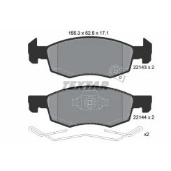 Fékbetét Készlet, Tárcsafék - TEXTAR (2214301)