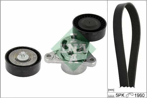 Hosszbordás Szíj Készlet - Schaeffler INA (529048710)