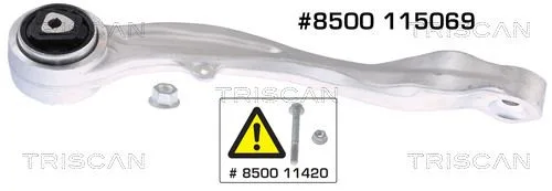 Lengőkar, Kerékfelfüggesztés - TRISCAN (8500115069)
