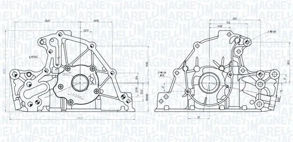Olajszivattyú - MAGNETI MARELLI (OP0079)