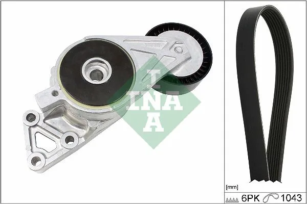Hosszbordás Szíj Készlet - Schaeffler INA (529042910)