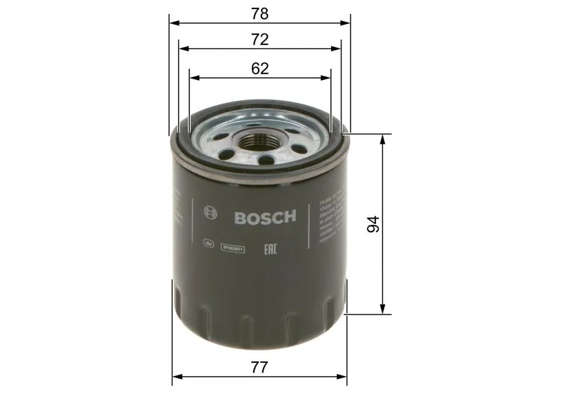 Olajszűrő - BOSCH (F026407268)