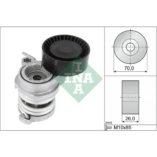 Szíjfeszítő, Hosszbordás Szíj - Schaeffler INA (534070810)
