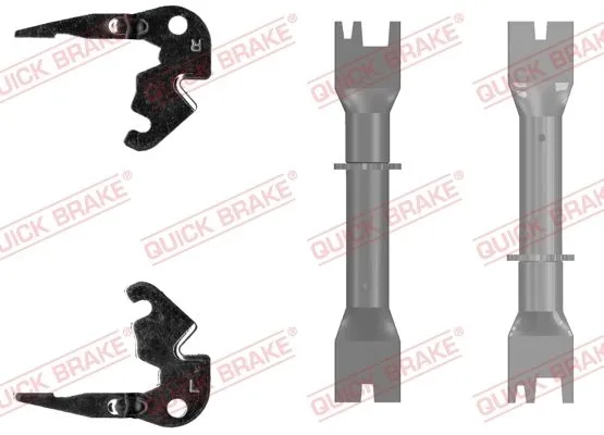 Utánállító Készlet, Dobfék - QUICK BRAKE (QB108 53 020)
