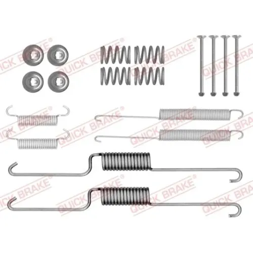 Tartozékkészlet, Fékpofa - QUICK BRAKE (QB105-0026X-02)