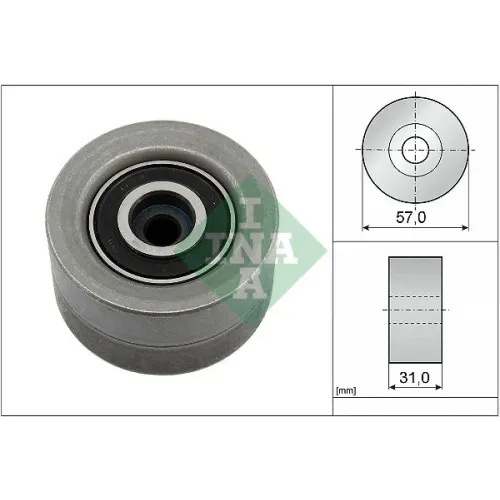 Szíjtárcsa/Vezetőgörgő, Fogasszíj - Schaeffler INA (532099210)