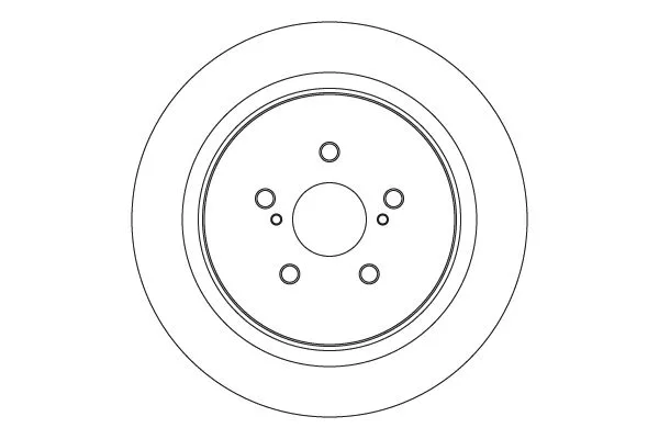 Tarcza Ham. Lexus T. Rx 2,0-3,5 15- - TRW (DF6746)