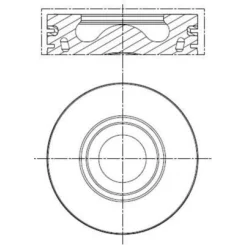 Tłok Ford 2.2Tdci Std - MAHLE (013PI00137000)