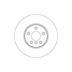 Tarcza Ham. Bmw P. 3/4 1,6-2,0 18- - TRW (DF6899S)