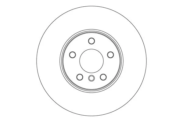 Tarcza Ham. Bmw P. 3/4 1,6-2,0 18- - TRW (DF6899S)