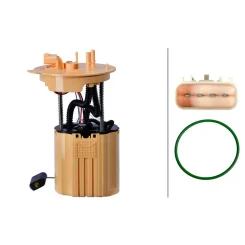 Pompa Pal. Moduł Opel Astra 1.3Cdti/1.6Cdti/1.7Cdti/2.0Cdti 09- - HELLA (8TF358304-051)