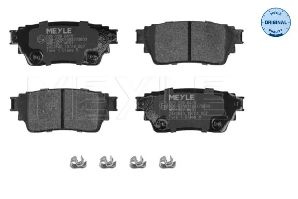 Klocki Ham. Mitsubishi T. Eclipse/Outlander 1,5-3,0 16- - MEYLE (0252286415)