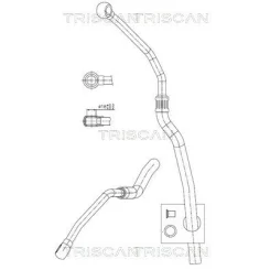 Przewód Wspomagania Bmw E38 735/740 -01 - TRISCAN (851611034)
