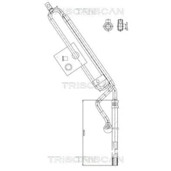 Przewód Wspomagania Bmw 3 (E36) 90-99 - TRISCAN (851611022)