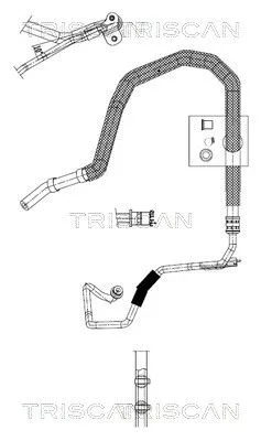 Przewód Wspomagania Audi Q5 08-12 - TRISCAN (851629087)