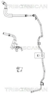 Przewód Wspomagania Hyundai Tucson 04-10 - TRISCAN (851643010)