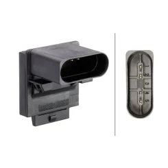 Kapcsoló, Kuplungműködtetés (Tempomat) - HELLA (6DD010966-651)