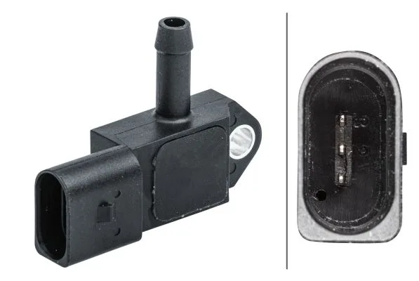 Érzékelő, Kipufogógáz-Nyomás - HELLA (6PP009409-581)