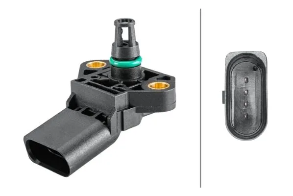 Érzékelő, Szívócső Nyomás - HELLA (6PP358152-261)