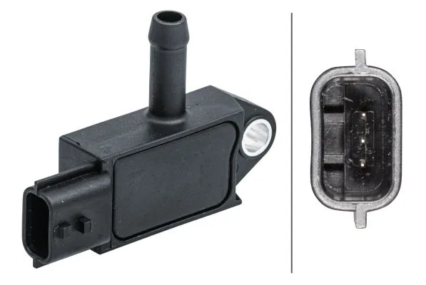 Érzékelő, Kipufogógáz-Nyomás - HELLA (6PP009409-461)