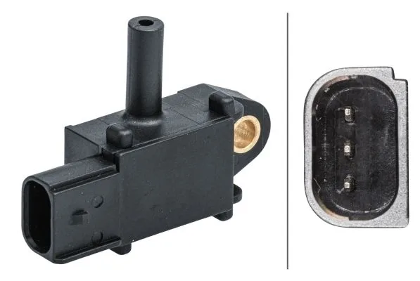 Érzékelő, Kipufogógáz-Nyomás - HELLA (6PP009409-541)
