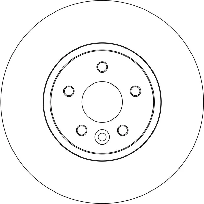 Tarcza Ham. Jaguar P. Xe 2,0 D 15- - TRW (DF6565S)