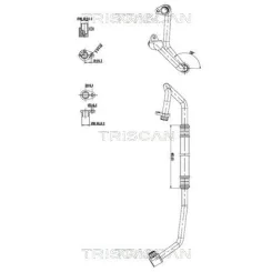 Przewód Klimatyzacji Renault, Nissan, Opel - TRISCAN (901010013)
